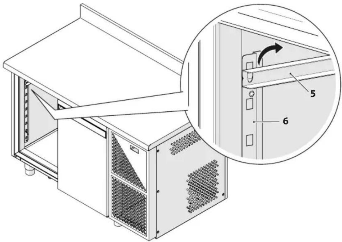 MBM T73BTSP - Replacing a door with a drawer unit - 8