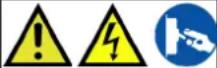 MBM CYG10 - Op de apparatuur aanwezige signaleringsplaatjes - 15
