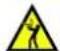 MBM CYG10 - Op de apparatuur aanwezige signaleringsplaatjes - 4