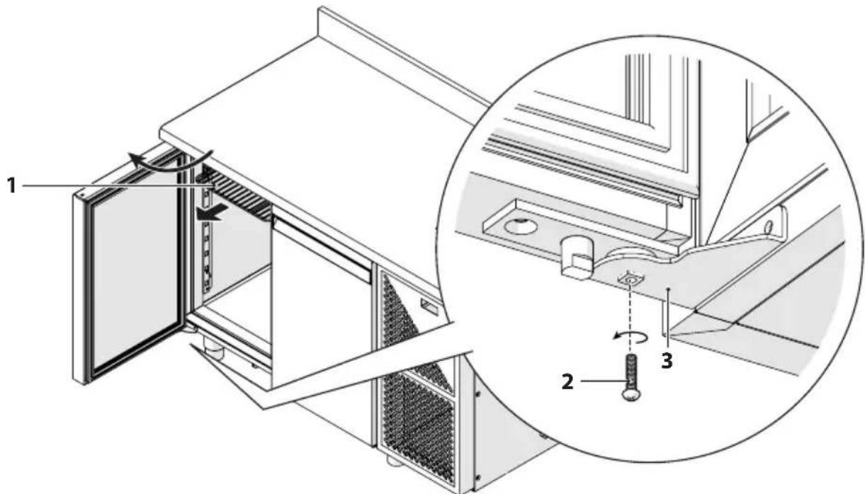 MBM T72BTR - Sostituzione porta con cassettera - 2