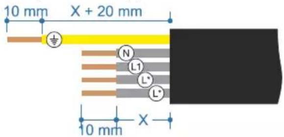 MBM SAE641 - INSTALLATION AND CONNECTION TO THE POWER SUPPLY - 2