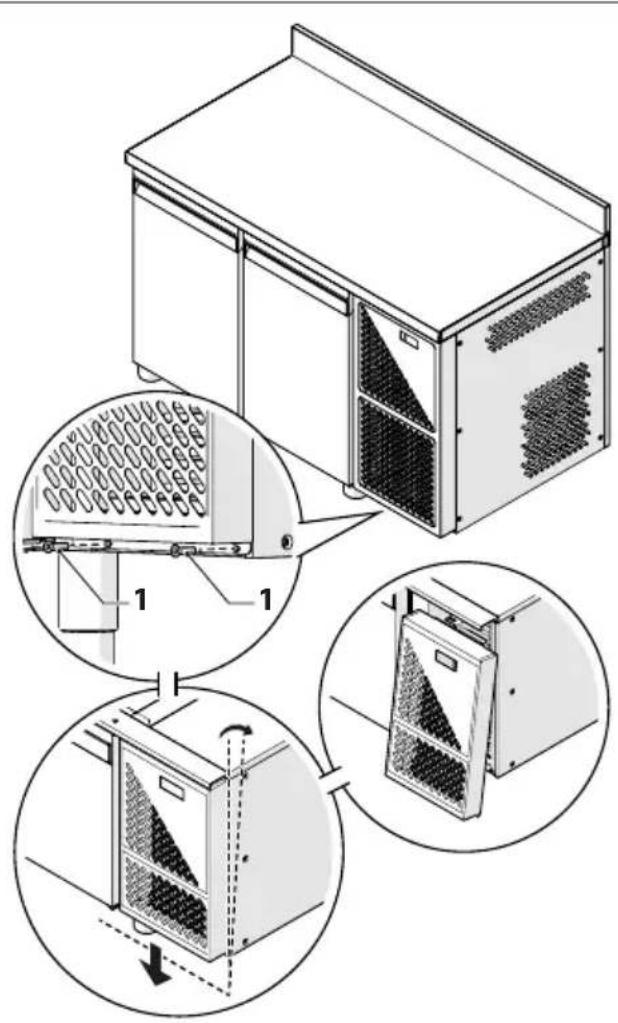 MBM T73BTSPR - Pulizia condensatore, unità frigorifera ed evaporatore - 1