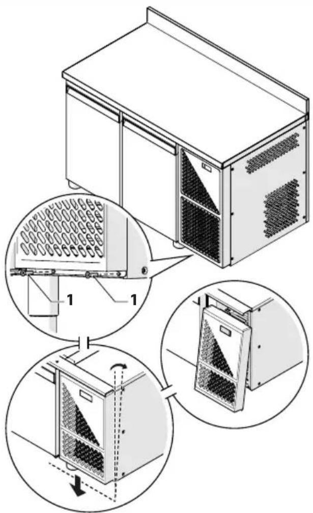 MBM T73BTSPR - limpieza del condensador, unidad frigorifica y evaporador - 1