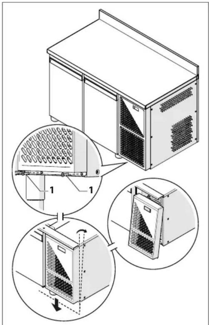 MBM T74TNSPR - Pulizia condensatore, unità frigorifera ed evaporatore - 1