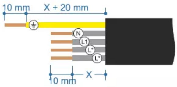 MBM SAE541 - INSTALLATION AND CONNECTION TO THE POWER SUPPLY - 2