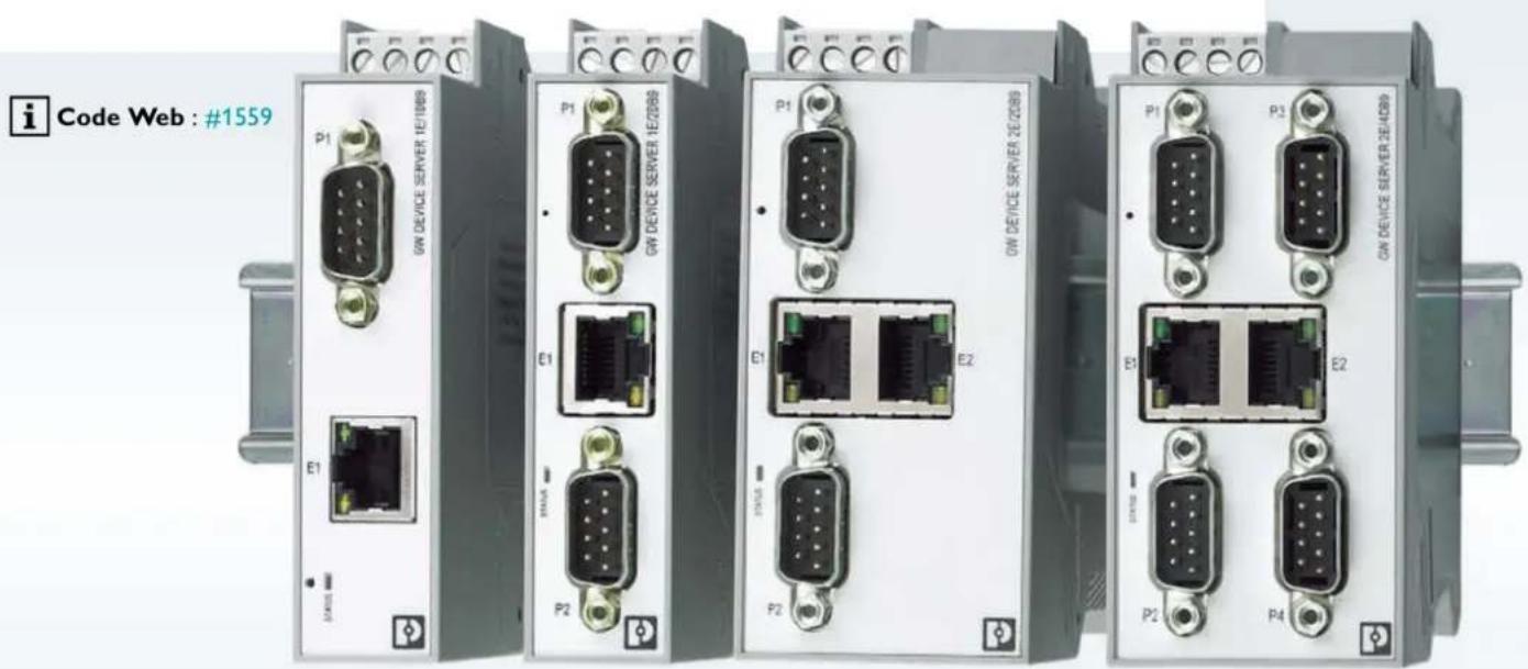 Phoenix Contact ETH-2S - Convertisseur de protocoles et convertisseur d'interfaces - 1