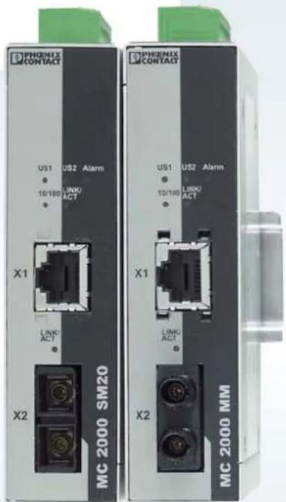 Phoenix Contact ETH-2S - Convertisseur de média pour conversion à la fibre optique - 3
