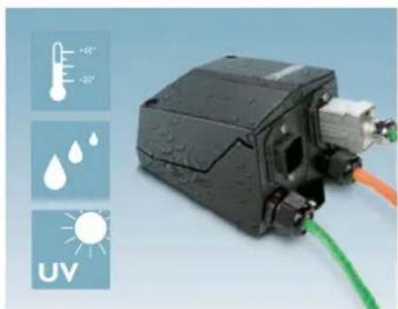 Phoenix Contact ETH-2S - Câblage cuivre pour transmission de données pour réseaux et bus de terrain - 9