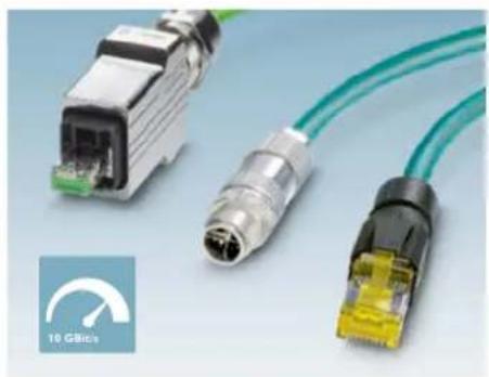 Phoenix Contact ETH-2S - Câblage cuivre pour transmission de données pour réseaux et bus de terrain - 10
