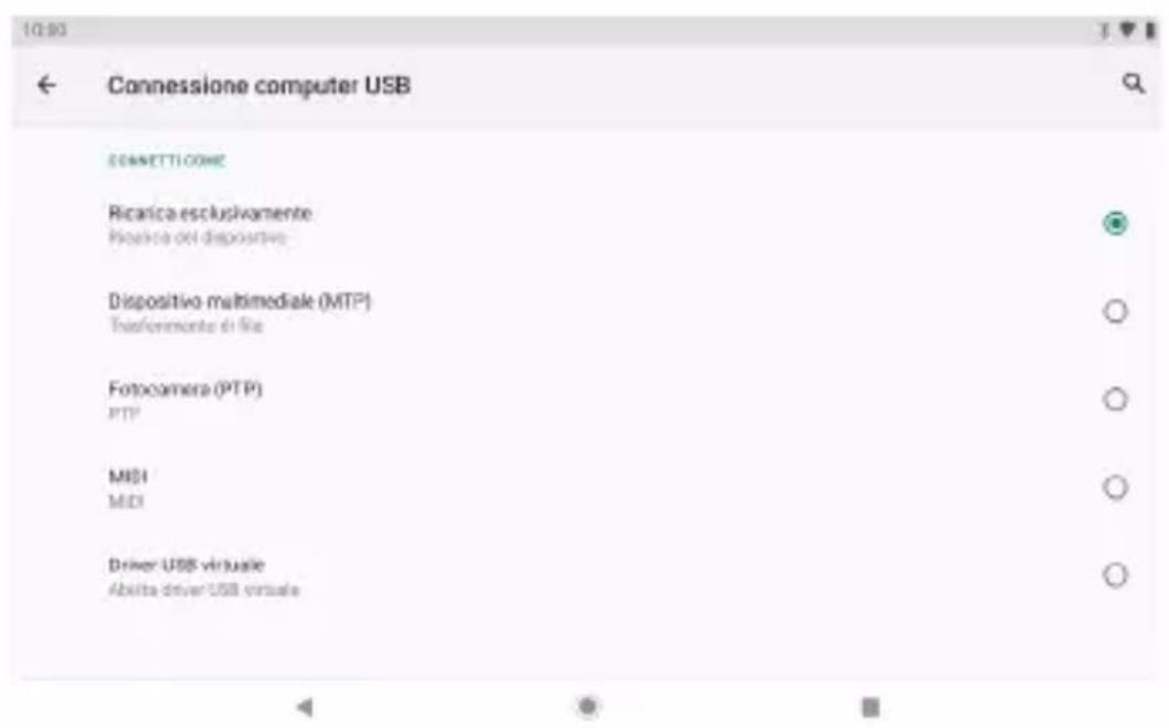 Dragon Touch NotePad 102 - Cambia la connessione USB del computer. - 1