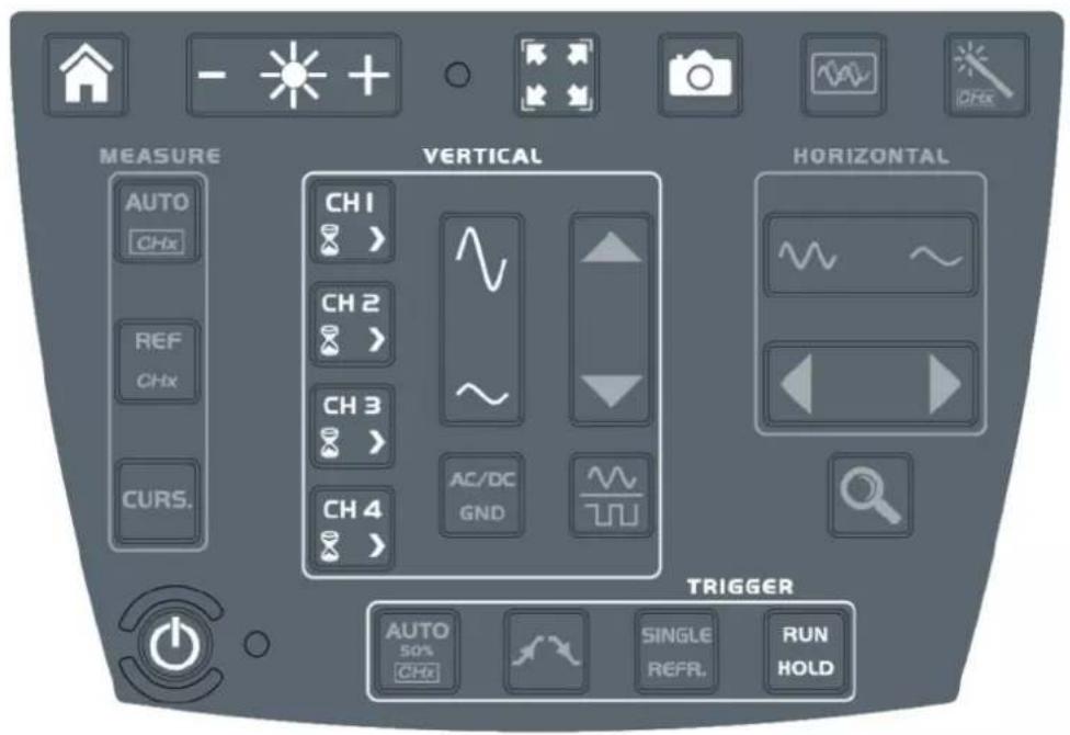 METRIX ScopiX IV OX 9304 - Touches/clavier actives en mode Harmonique - 1