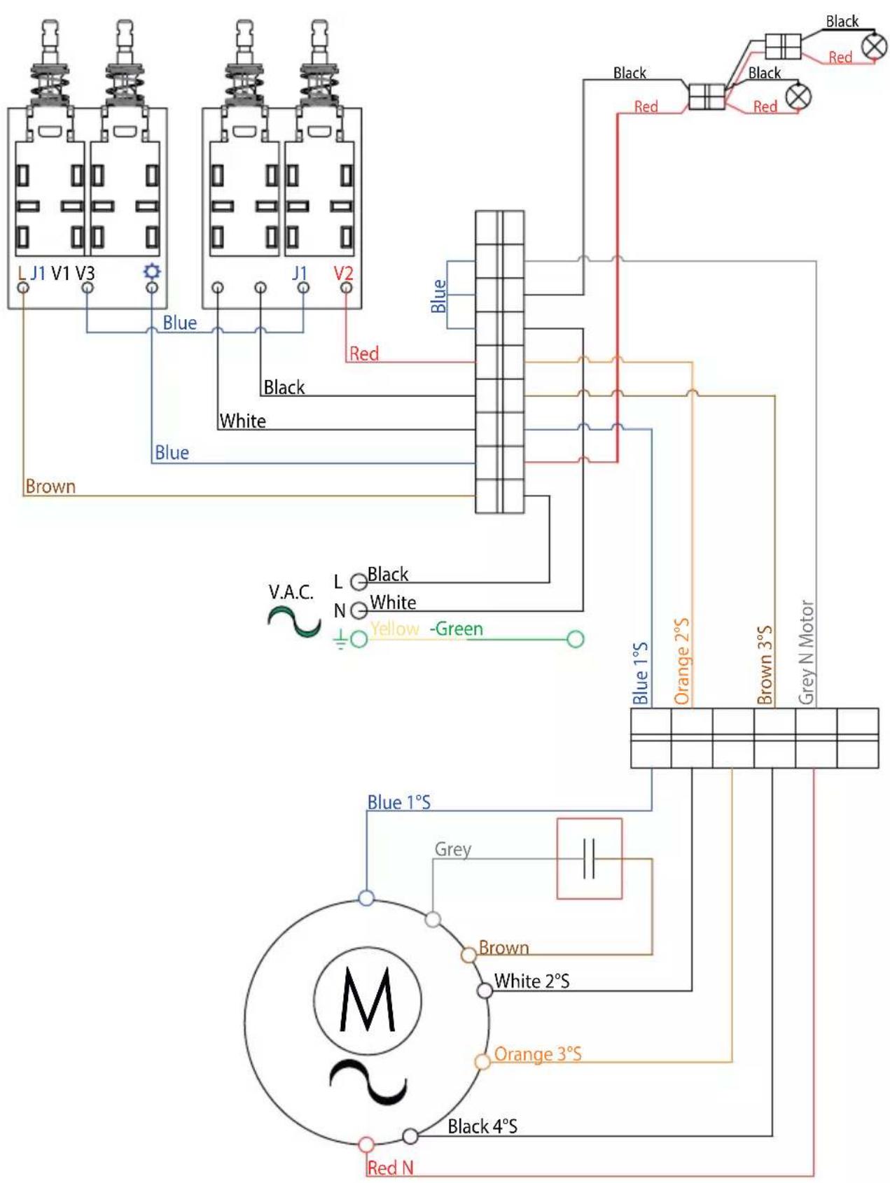 Zephyr ZVA-M90AS290 - Wiring Diagram - 1