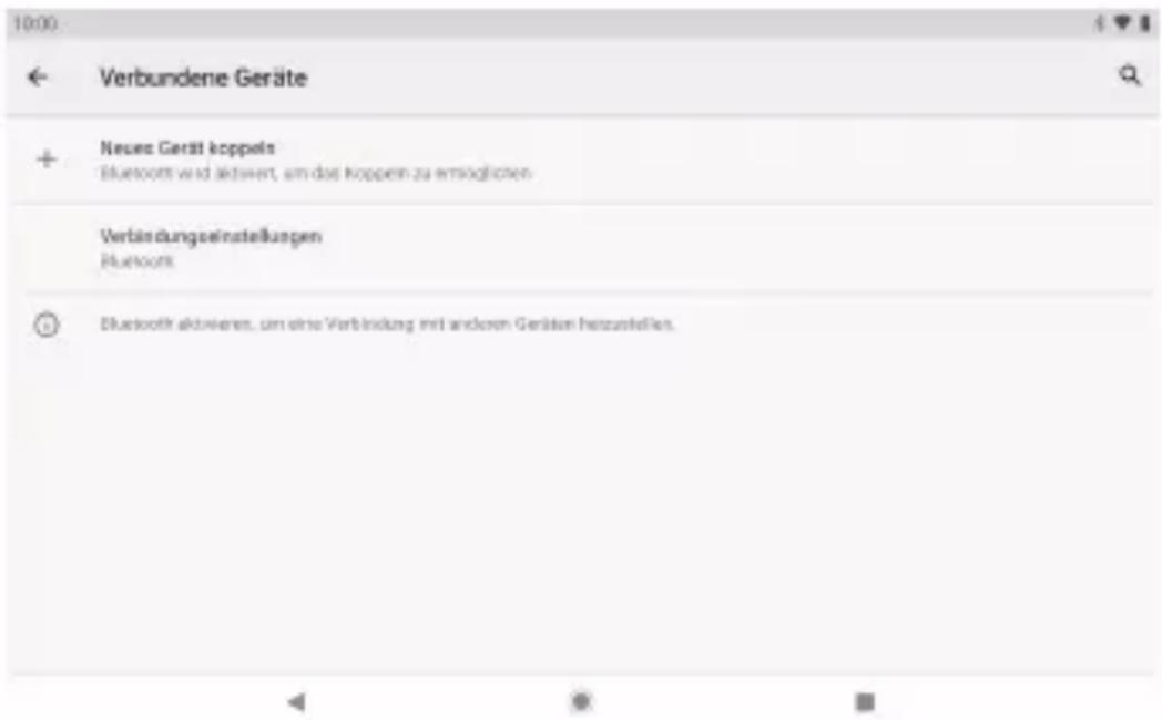 Dragon Touch NotePad T10M - Koppeln eines Bluetooth-Geräts - 1