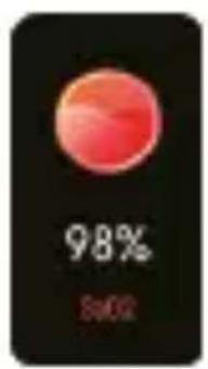 98% SaO2