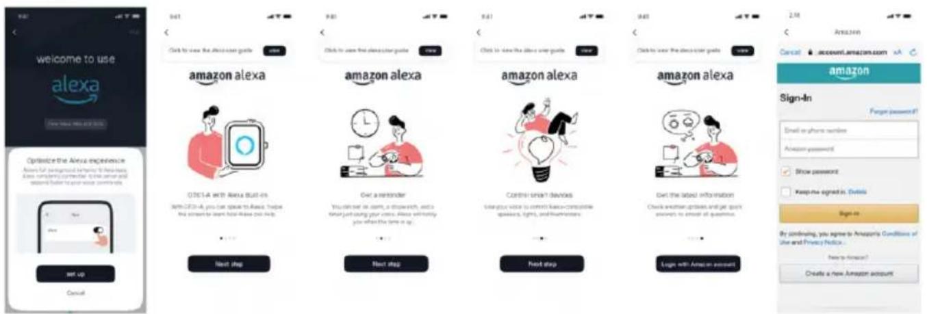 welcome to use alexa Options the Alexa experience Ares full password between 9 minutes does completely consider it a server and stand faster to your voice commands. Set up Cancel Amazon alexa QSTEA with Alexa Suit-on With CF20-A, you can speak to Alexa. Help the screen to learn how please click help. Next step Amazon alexa Over a reminder You can't see it from, a password, and a friend just using your own. Please constantly you what the time is up. Next step Amazon alexa Control much devices Intangible voice to correct have-compliant speakers, lights, and soundwatches. Next step Amazon alexa Get the label information Check whether updates and get spent answers to store all passwords. Login with Amazon account 2 M Amazon Cancel .access@amazom.com amazon Sign-In Finger password? Email or phone number: Amazon password Show password: Keep the signed-in. Details Sign-in By continuing, you agree to Amazon's Conditions of Use and Privacy Notice... New - amount! Create a new Amazon account
