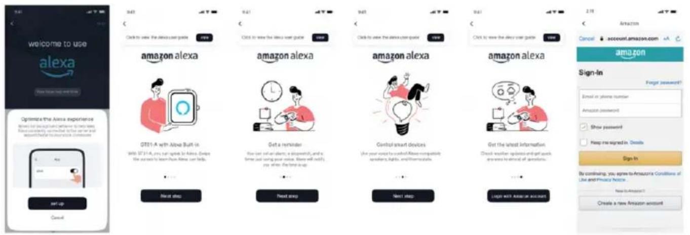 welcome to use alexa New user start and end Optimize the Alexa experience Where for language learning, you can see I have already completed active users and appropriate the user account continues. Set up Cancel amazon alexa GTE1-A with Alexa Built-in With 32/14, you will switch to Alexa. Get the app to learn from Alexa. Let help! Next step Amazon alexa Get a reminder You can get an alert, a stopwatch, and a time just using your voice. Many will notify, you will then the time step Amazon alexa Control smart devices Use your voice to contact Alexa compatibility speakers, rights, and thermostats Amazon alexa Get the latest information Check another update and get quick glasses stored of questions. Next step Amazon alexa Login with Amazon account Amazon Cancel - account.amazon.com amazon Sign-In Forget password? Email or phone number Amazon password Show password Keep me signed in. Details Sign-In By continuing, you agree to Amazon's Conditions of Live and Privacy Notice. New to Amazon ? Create a new Amazon account