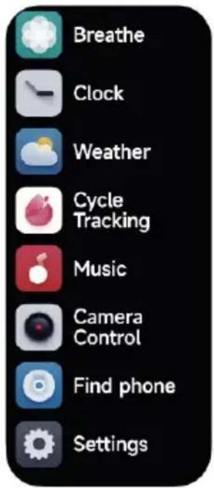 Prixton SWB29 - Liste des applications - 2