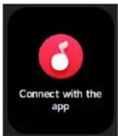Connect with the app