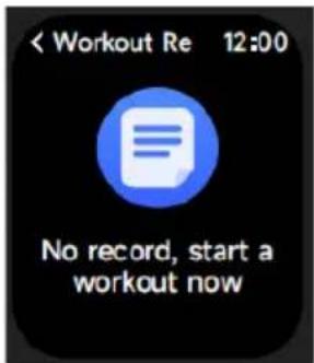 < Workout Re 12:00 No record, start a workout now