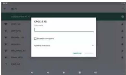 Dragon Touch M7 - SeLECTIONAR una red Wi-Fi disponible a la que connectarse: - 1