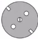 Phoenix Contact MNT-TAE D - F / IEC (TV) - 4