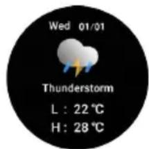 Prixton SWB26T - Meteo - 2