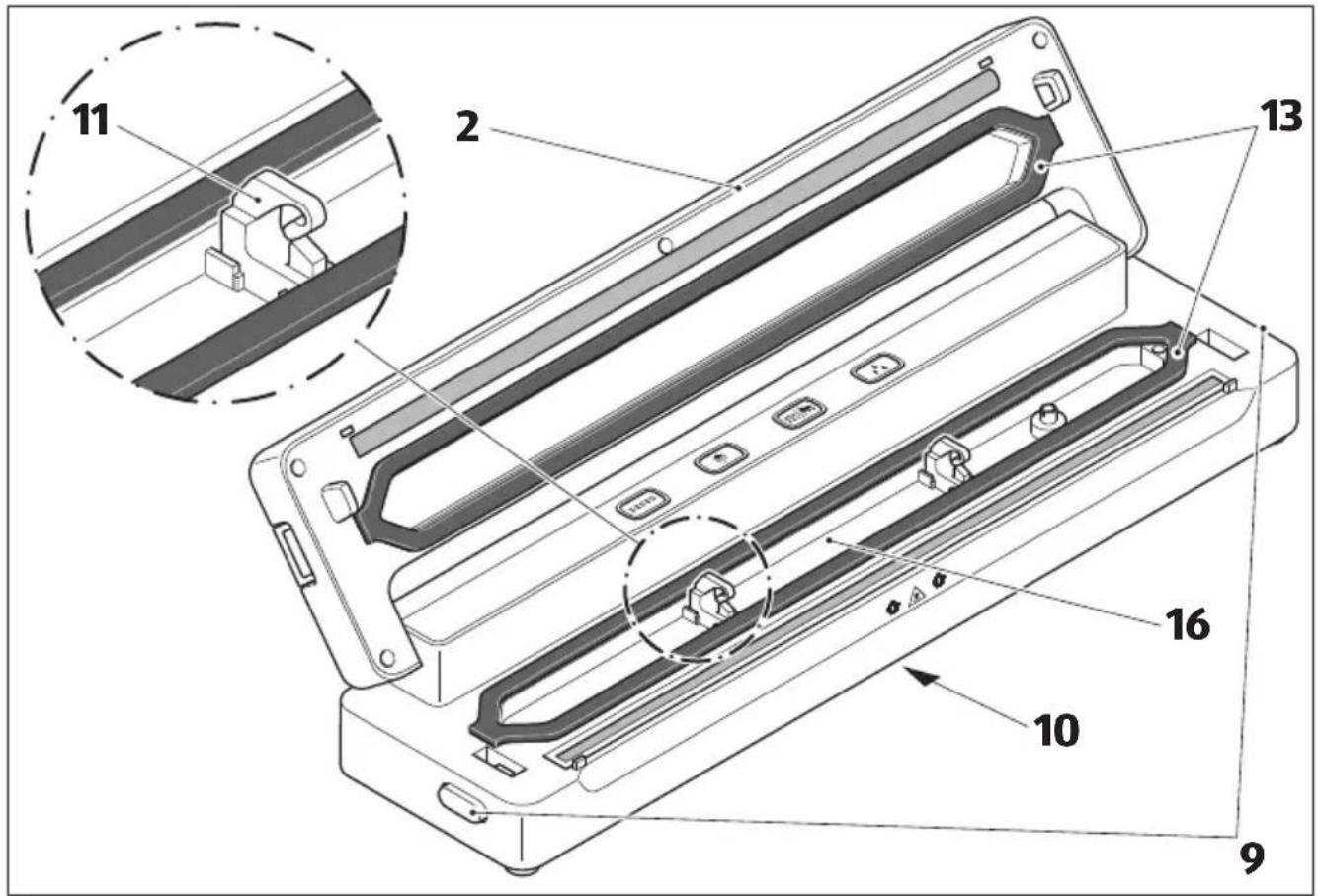 Ambiano GT-VBS-04 - Apparaat opstellen - 1