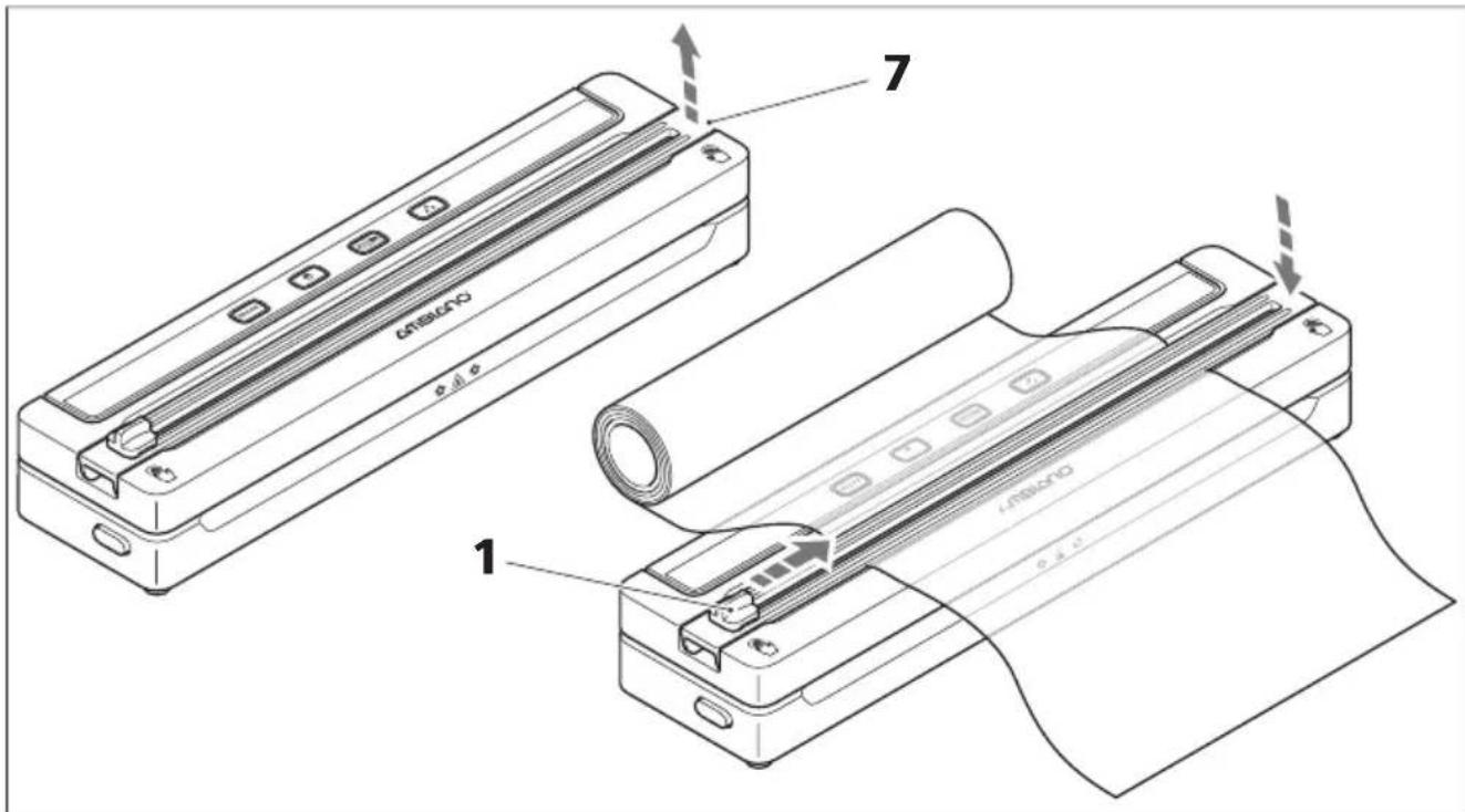 Ambiano GT-VBS-04 - Folie voorbereiden - 1