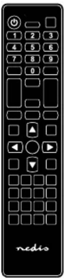 NEDIS TVRC45HIBK - TV Remote Control to replace your original remote - 1