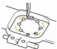 BABY LOCK Capella - Contrôle du motif de broderie - 6