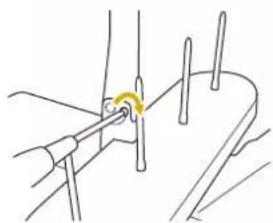 BABY LOCK Capella - Préparation des guides-fil - 3