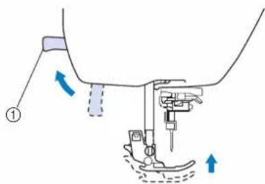 BABY LOCK Aventura 2 - Remplacement du pied-de-biche - 12