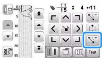 BABY LOCK Aventura 2 - ■Insertion de nouveaux points - 1