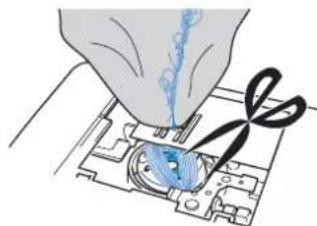BABY LOCK Aventura 2 - Retrait du tissu de la machine - 9