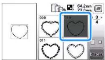BABY LOCK Aventura 2 - Utilisation d'un motif d'encadrement pour creer un appliqué (1) - 1