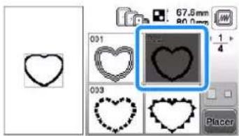 BABY LOCK Aventura 2 - Utilisation d'un motif d'encadrement pour creer un appliqué (1) - 5