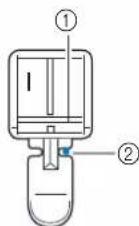 BABY LOCK Aventura 2 - Fixation d'une fermetre à glissière centree - 6