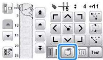 BABY LOCK Aventura 2 - Enregistrement de points personnels dans voitre liste - 1