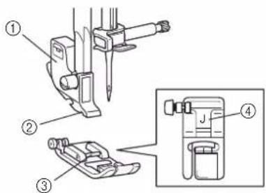BABY LOCK Aventura 2 - Remplacement du pied-de-biche - 8