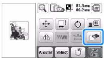 BABY LOCK Aventura 2 - Suppression du motif - 1