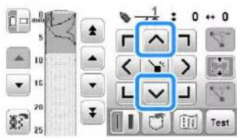 BABY LOCK Aventura 2 - Utilisez pour déplacer le repère. - 2