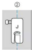 BABY LOCK Aventura 2 - ■Modification de la position de l'iguille - 2