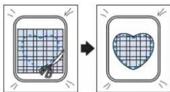 BABY LOCK Aventura 2 - Utilisation d'un motif d'encadrement pour creer un appliqué (2) - 9