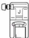 BABY LOCK Aventura 2 - Points plumetis à l'aide de la commande de vitesse de couture - 1