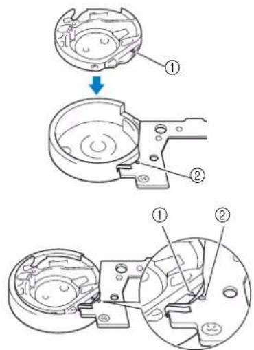 BABY LOCK Aventura 2 - Retirez le boitier de la canette. - 3