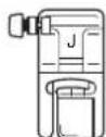BABY LOCK Aventura 2 - Couture de points surfilage à l'aide du pied zigzag « J » - 2