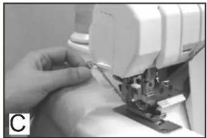 BABY LOCK Enlighten - SURJETER AVEC LE TISSU - 3