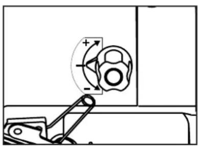BABY LOCK Enlighten - BOUTON DE RÉGLAGE DES FILS DU BOUCLEUR - 1