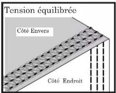 BABY LOCK Cover Stitch - POINT OURLET COUVERT TRIPLE - 6MM (SUITE) - 2