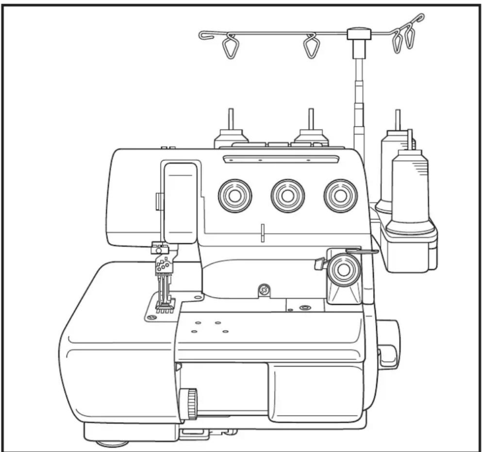 BABY LOCK Cover Stitch - COMMENT FONCTIONNE VOTRE MACHINE - 1